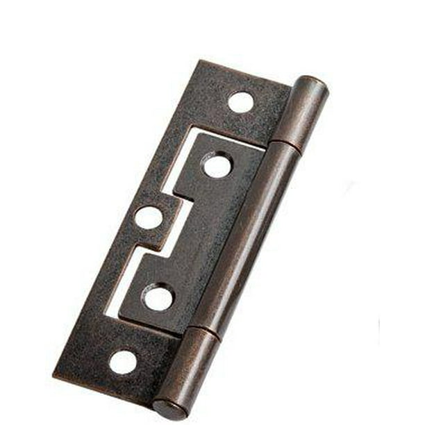 Antique Copper 2.5" 50 NON-MORTISE HINGES w/Screws FREE SHIPPING Antique Copper 2.5" 50 NON-MORTISE HINGES w/Screws FREE SHIPPING